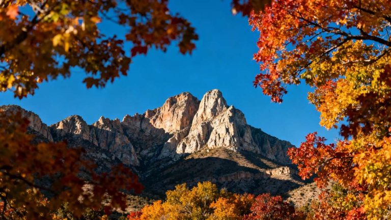 Discover the Majestic Guadalupe Mountains in Texas This Fall: a Surprising Natural Wonder