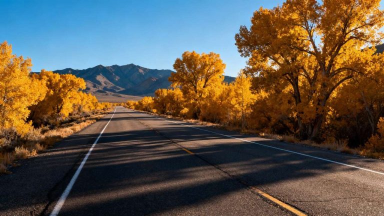Discover the Haunting Beauty of America's Loneliest Road: an Unforgettable Fall Adventure on Highway 50, nevada
