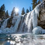 This national park is home to the world's most beautiful frozen waterfalls (Plitvice, Croatia)