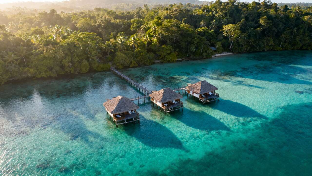A 5-star overwater bungalow for less than $150? It exists on this island (Bocas del Toro, Panama)