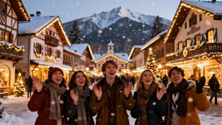Why this small US town is the “Christmas Capital” of America (Leavenworth, Washington)